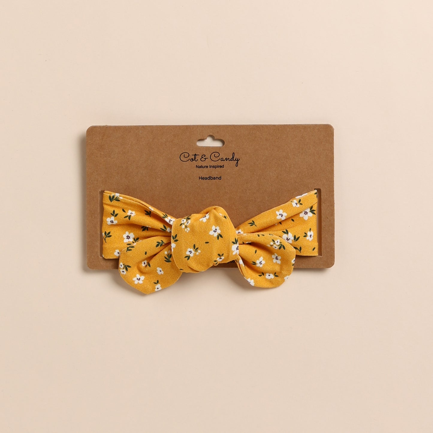 Shop Vintage Floral Organic Head Band for your 0-3 months baby - CotandCandyBaby