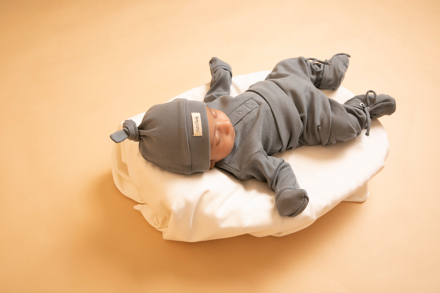 Aqua Organic Baby Booties