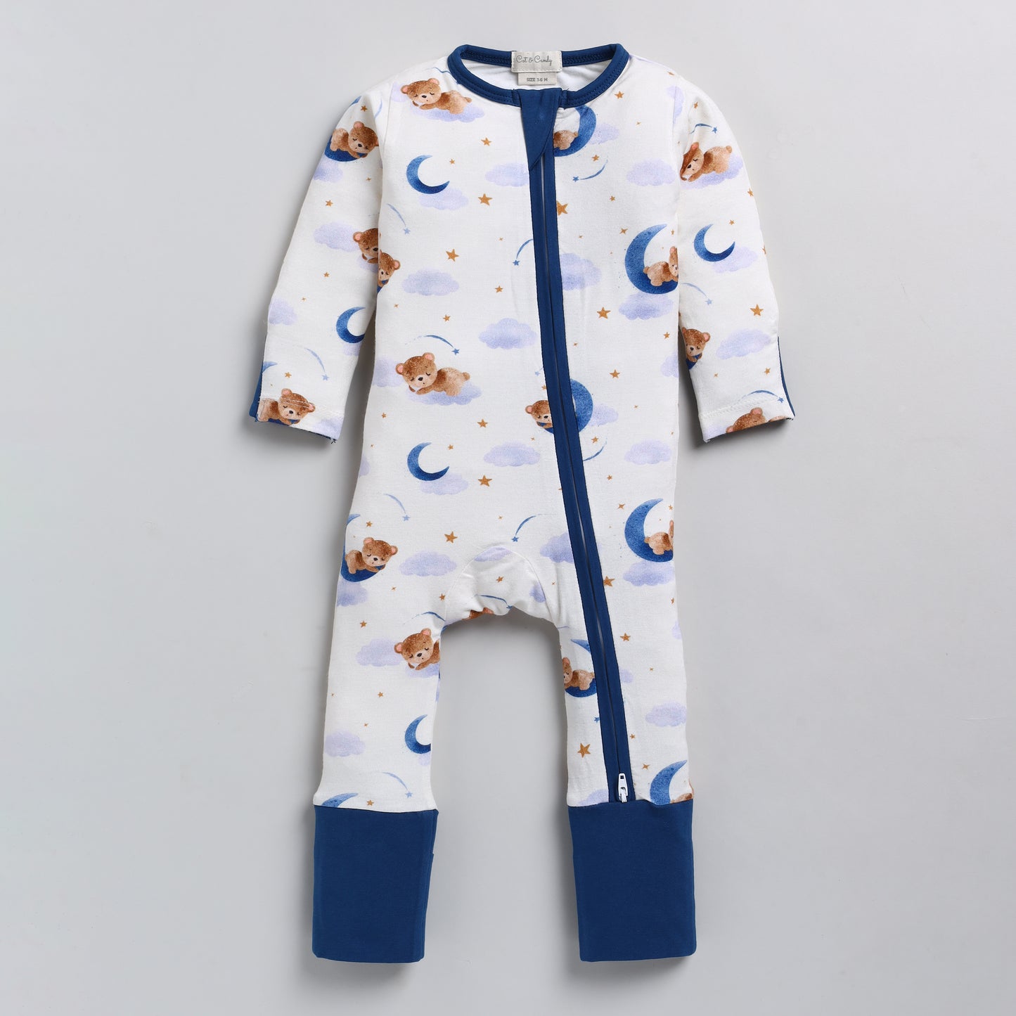 Printed Zipsuits - Pack of 2