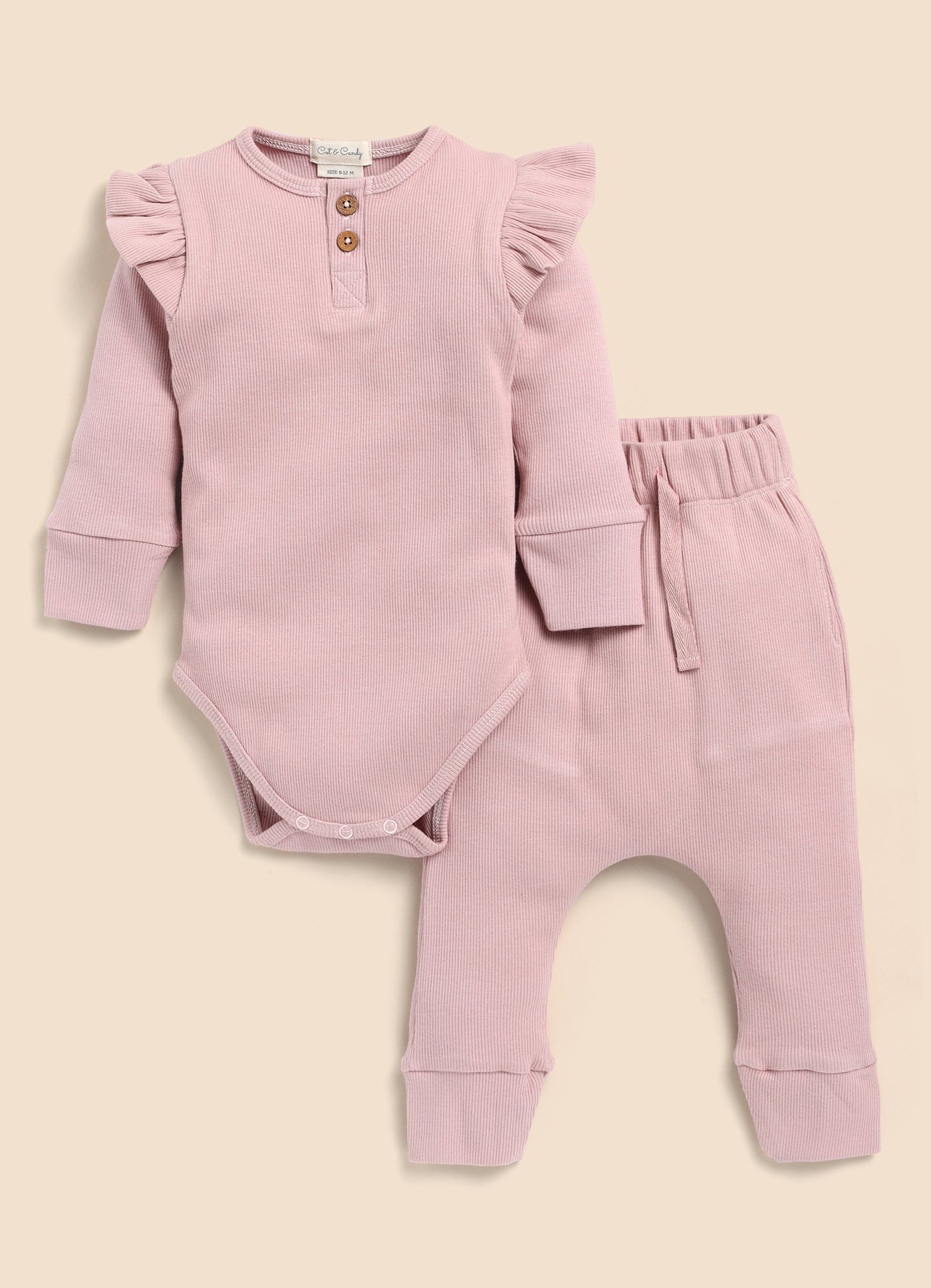 CORD SET BODYSUIT AND LEGGINGS - Pack of 2