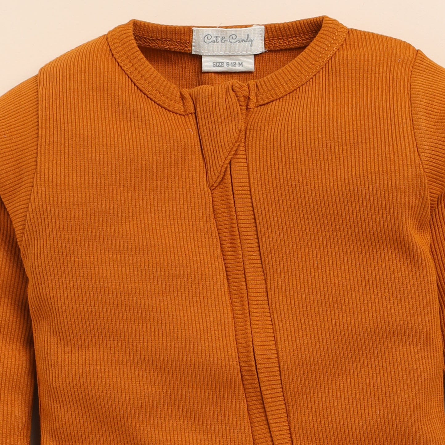 Rust Organic Zipsuit