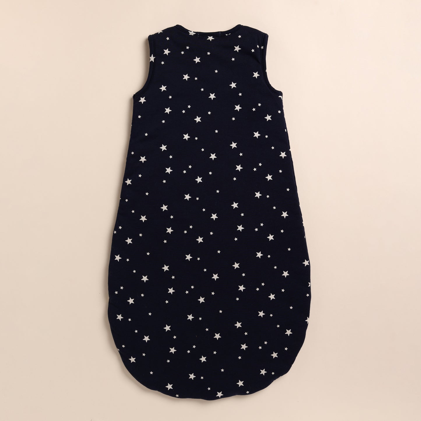 Constellation Organic Long Sleeve Bodysuit With Navy Star Sleeping Bag