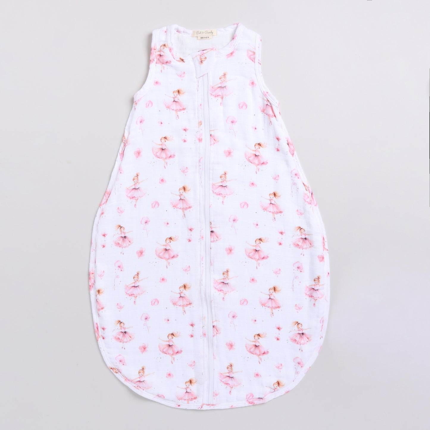 Buy Ballerina design Organic Baby Muslin Sleeping Bag Online