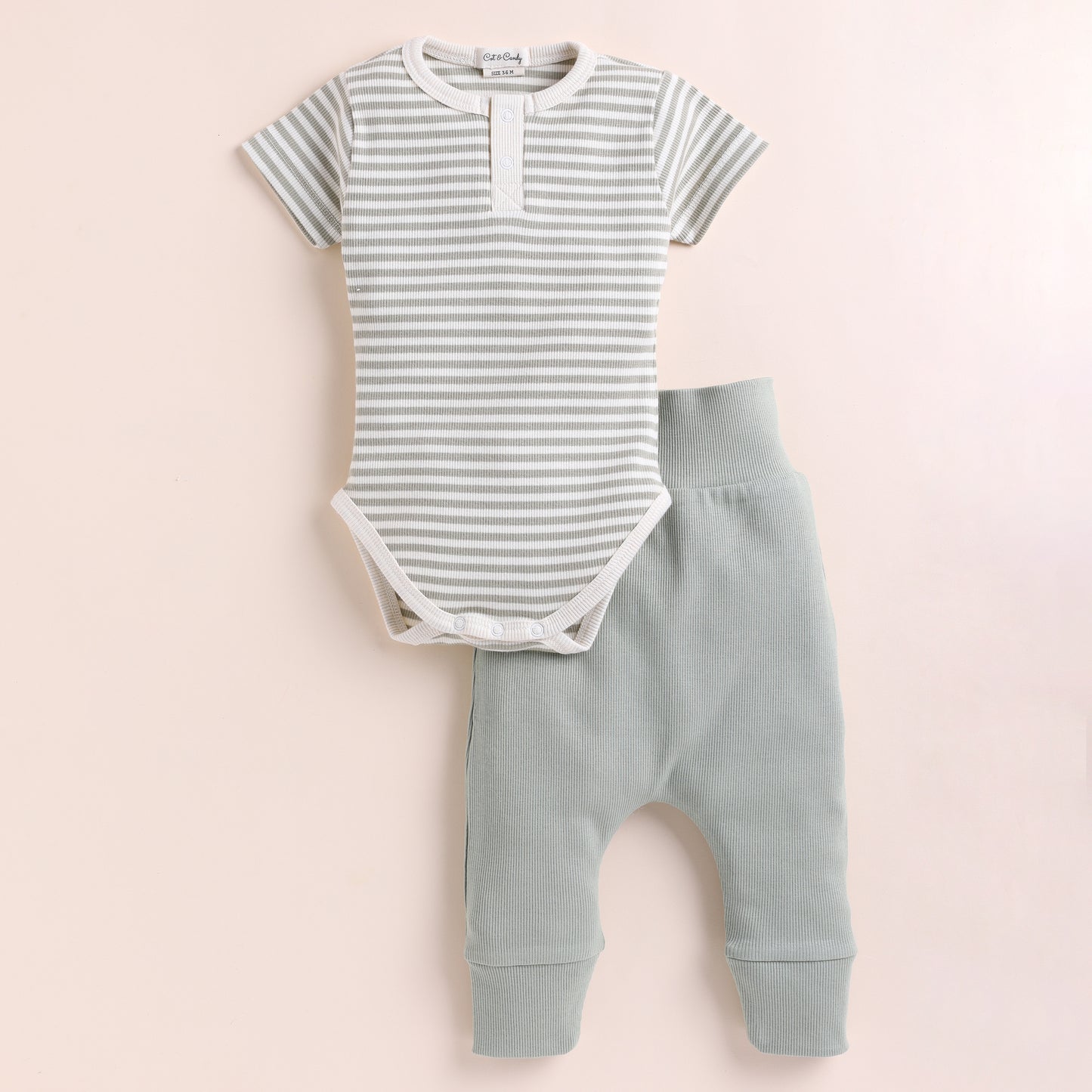 SET BODYSUIT AND LEGGINGS STRIPES - Pack of 2