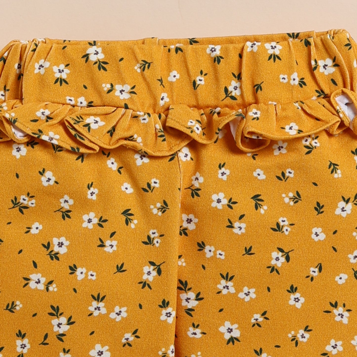 Buy Vintage Floral Organic Frill Leggings for your 0-24 months baby - CotandCandyBaby