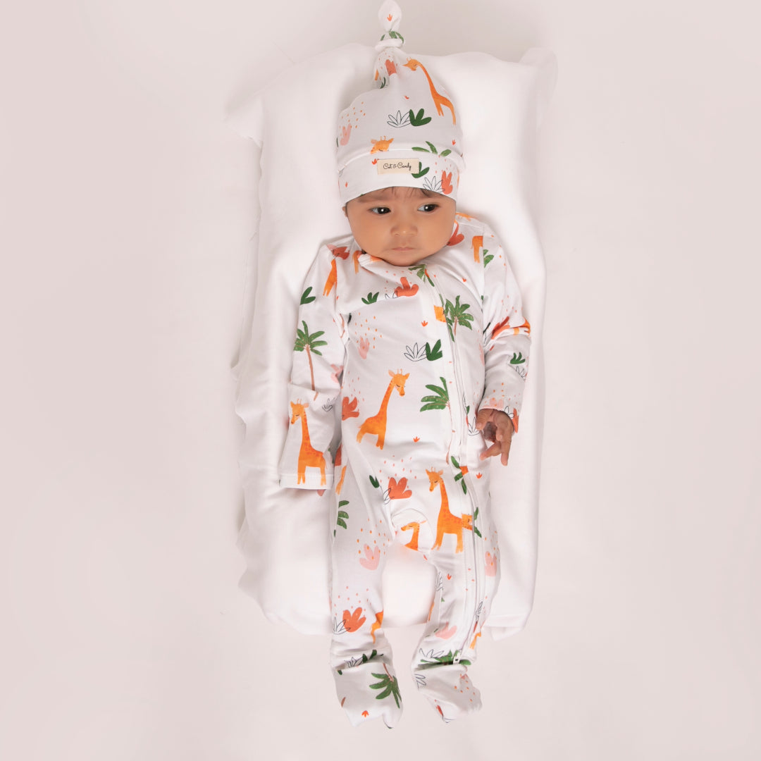 Dora the Giraffe Collection Organic Beanie
