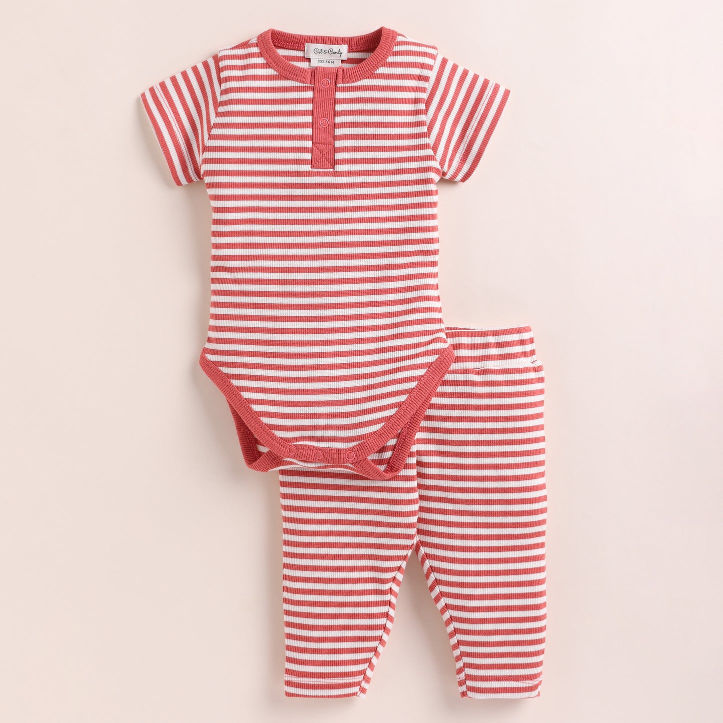 SET BODYSUIT AND LEGGINGS STRIPES - Pack of 2