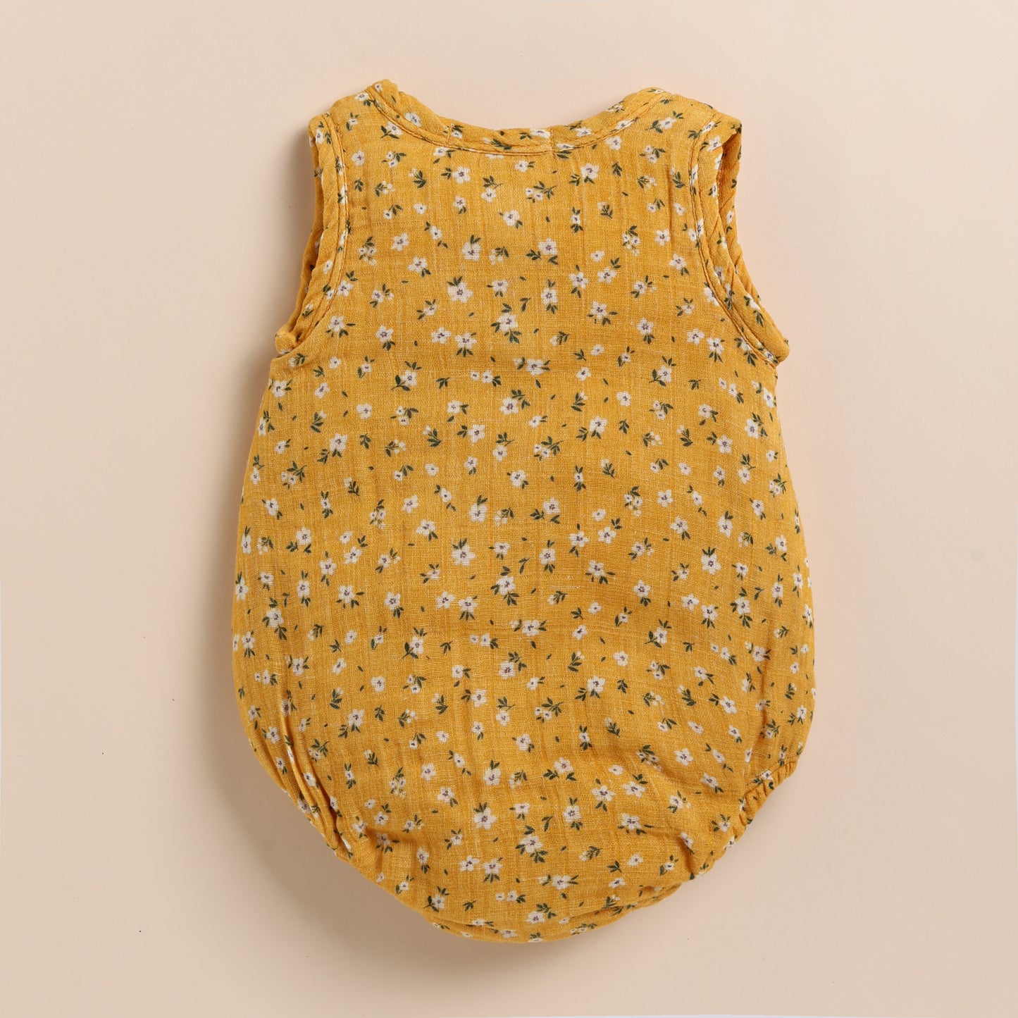 Order Vintage Floral Organic Muslin Bubble Romper for your 6-12 months baby - CotandCandyBaby