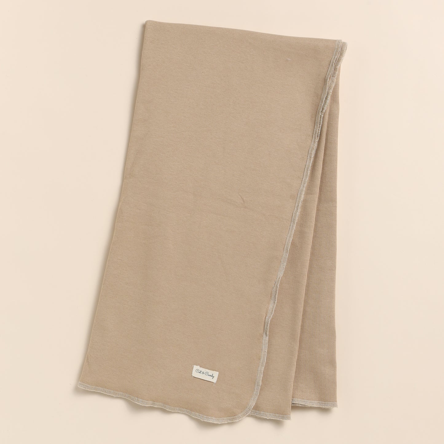 Latte Organic Rib Swaddle Wrap for newborn baby