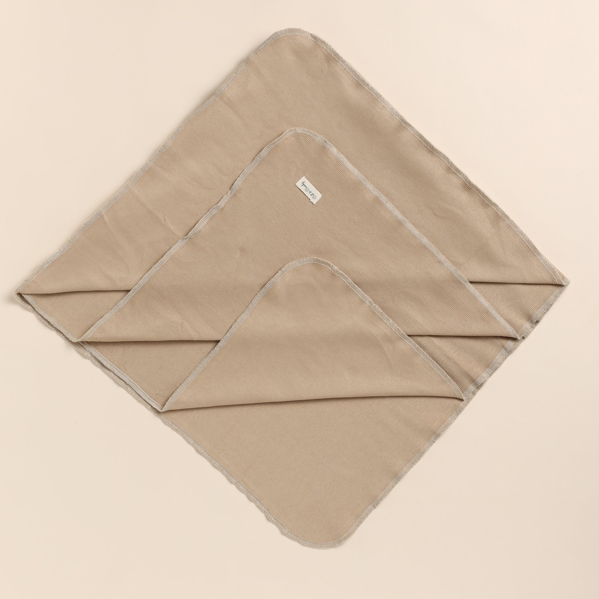 Latte Organic Rib Swaddle Wrap for 0-3 months baby