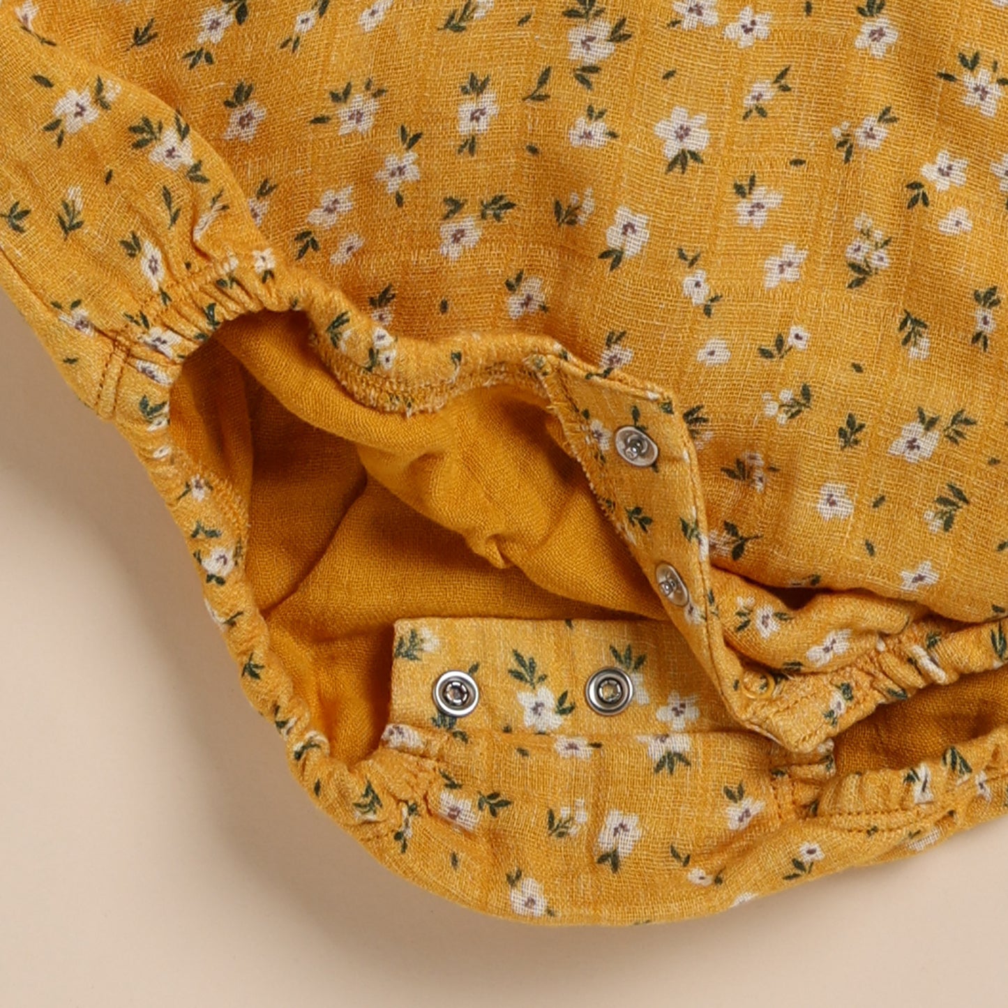 Find Vintage Floral Organic Muslin Bubble Romper for your 12-18 months baby - CotandCandyBaby