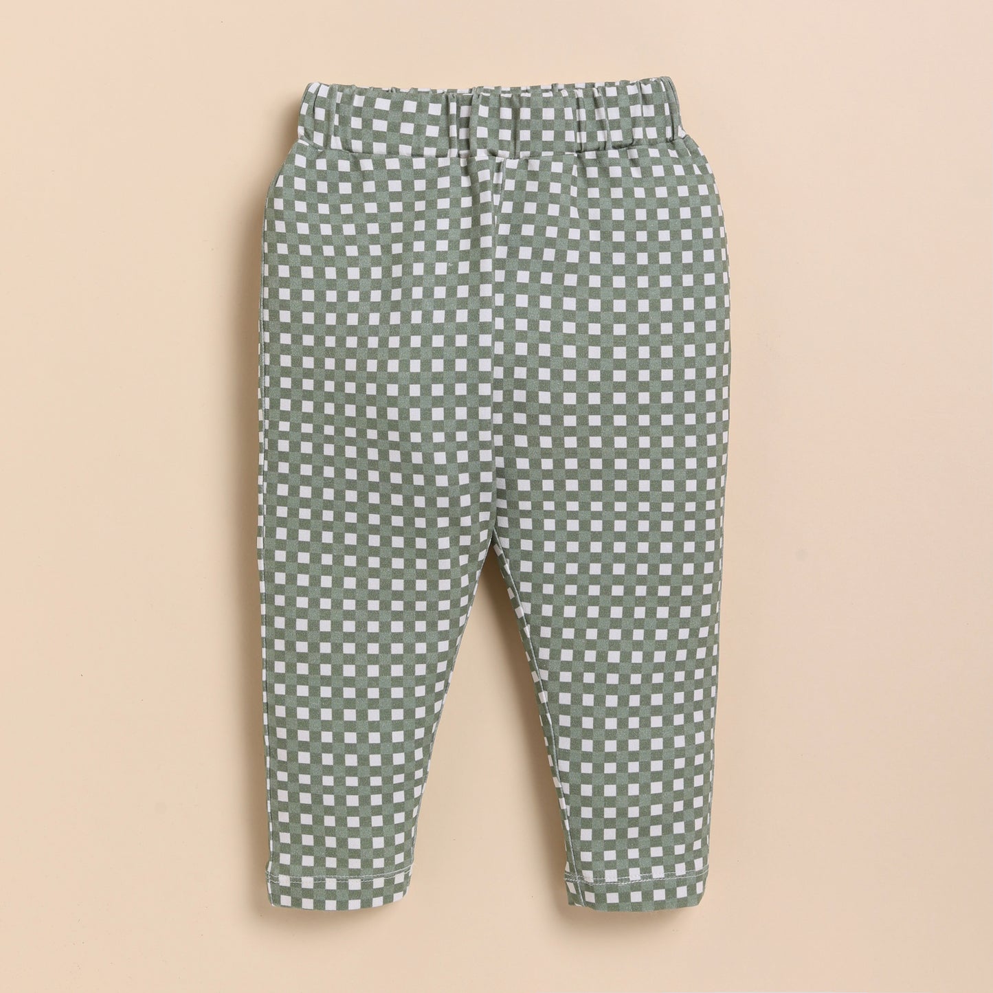 Mineral Gingham Organic Leggings