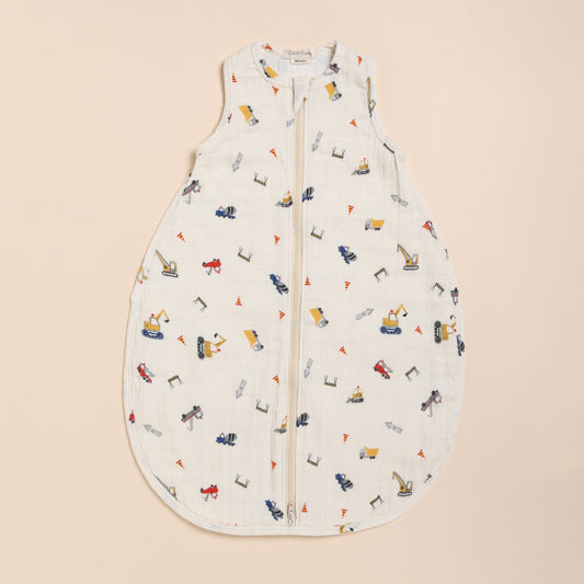 Buy Construction Print Baby Boys and Girls Muslin Sleeping Bag Online