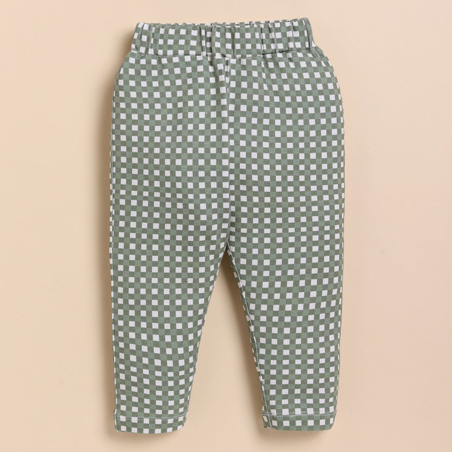 Mineral Gingham Organic Leggings
