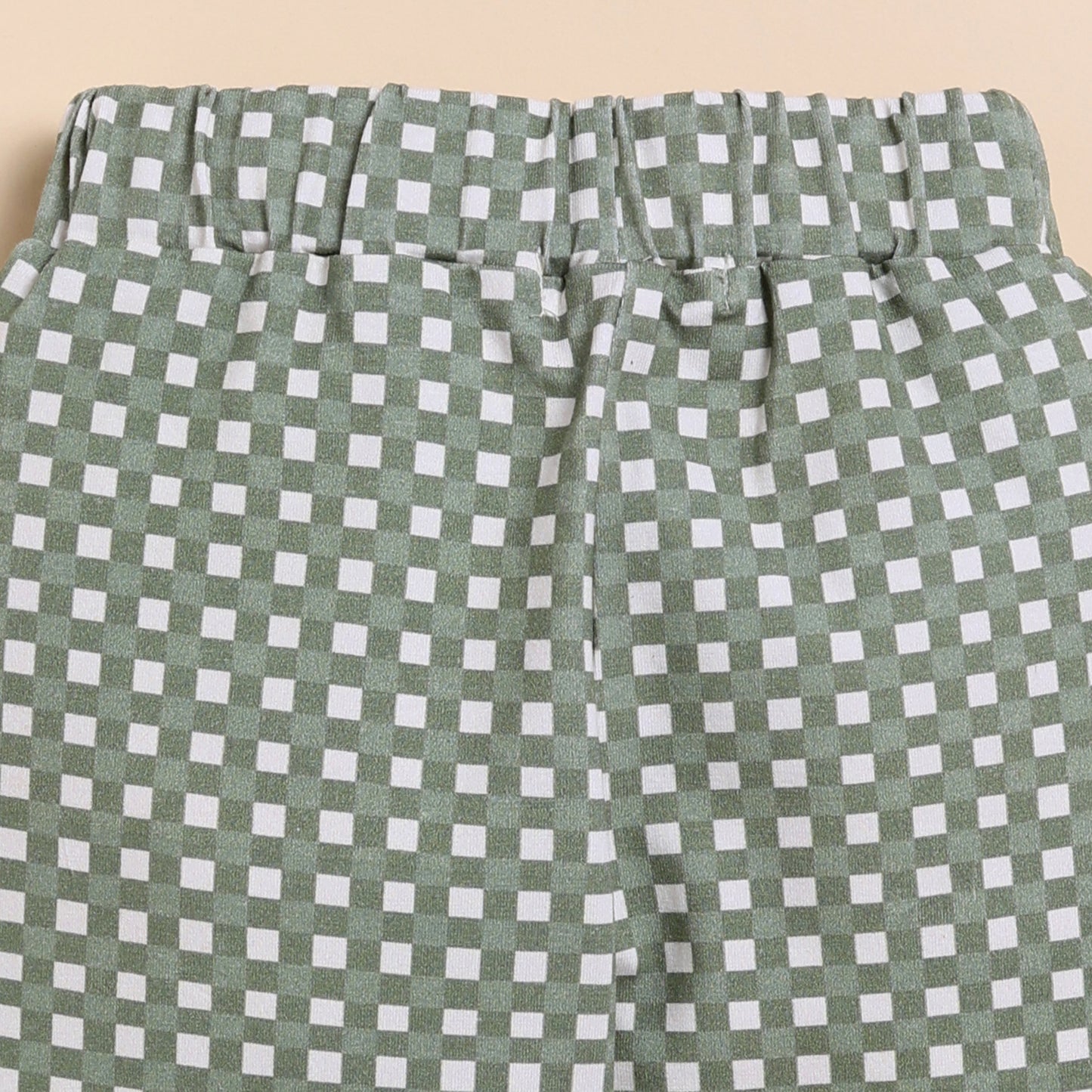 Mineral Gingham Organic Leggings