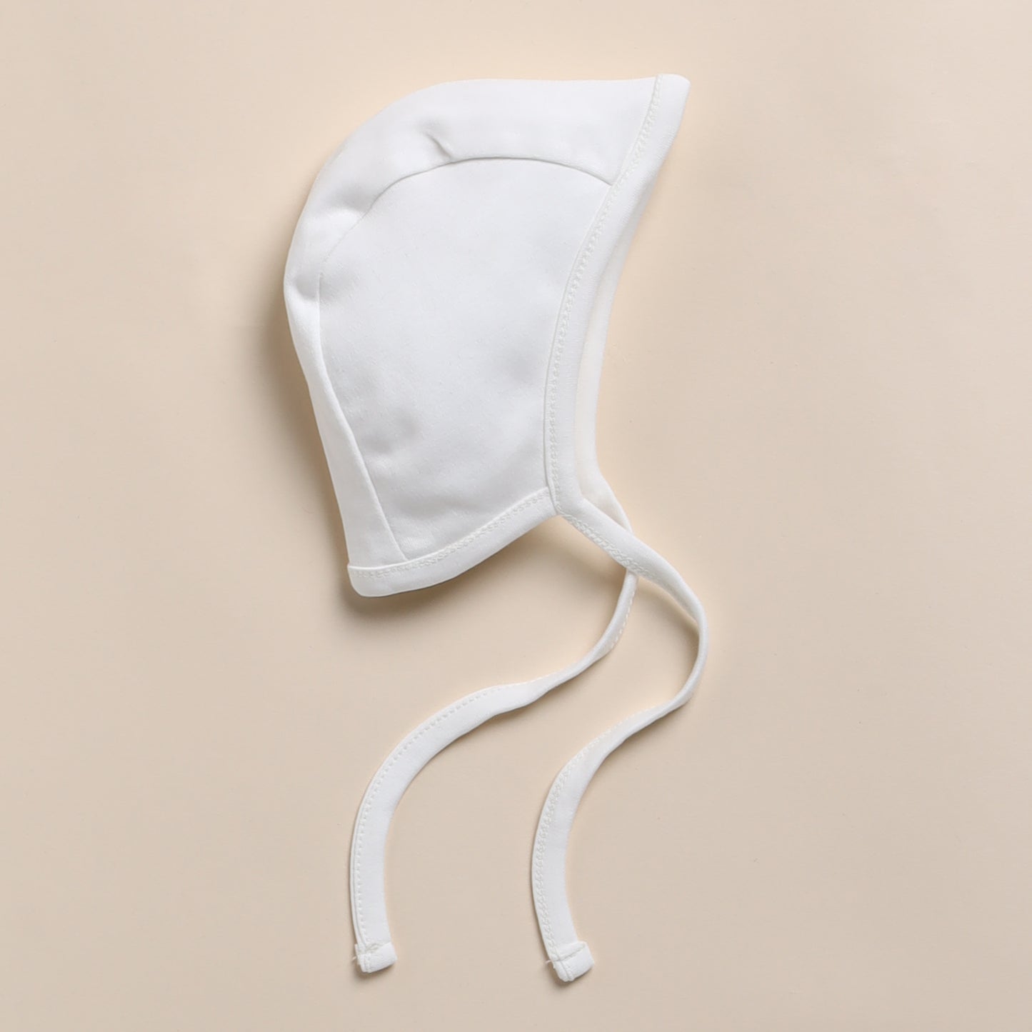 Ecru Organic Bonnet Hat