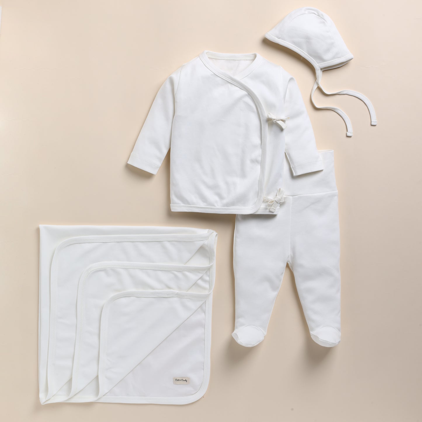 Ecru Organic Home Coming Set