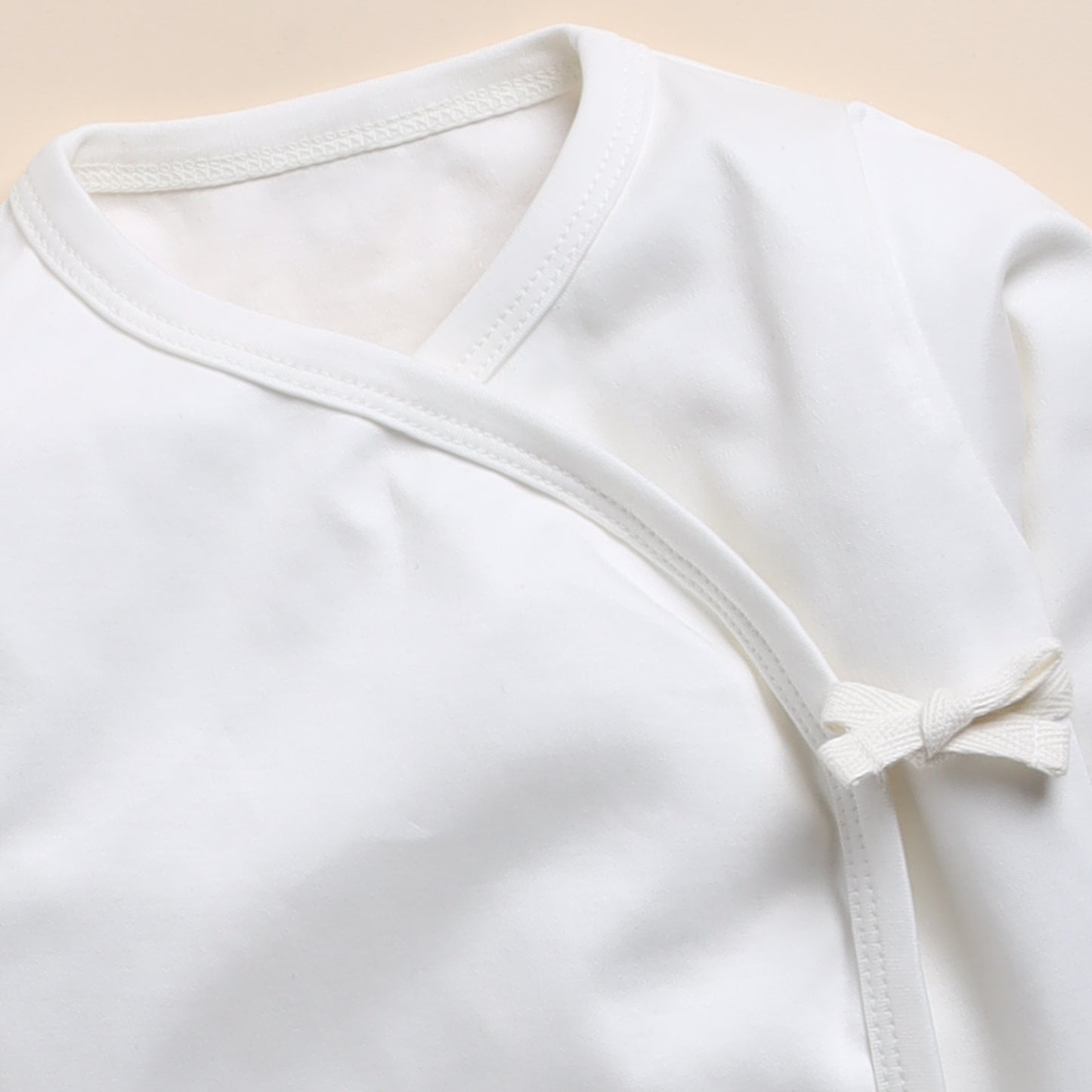 Ecru Organic Kimono Top