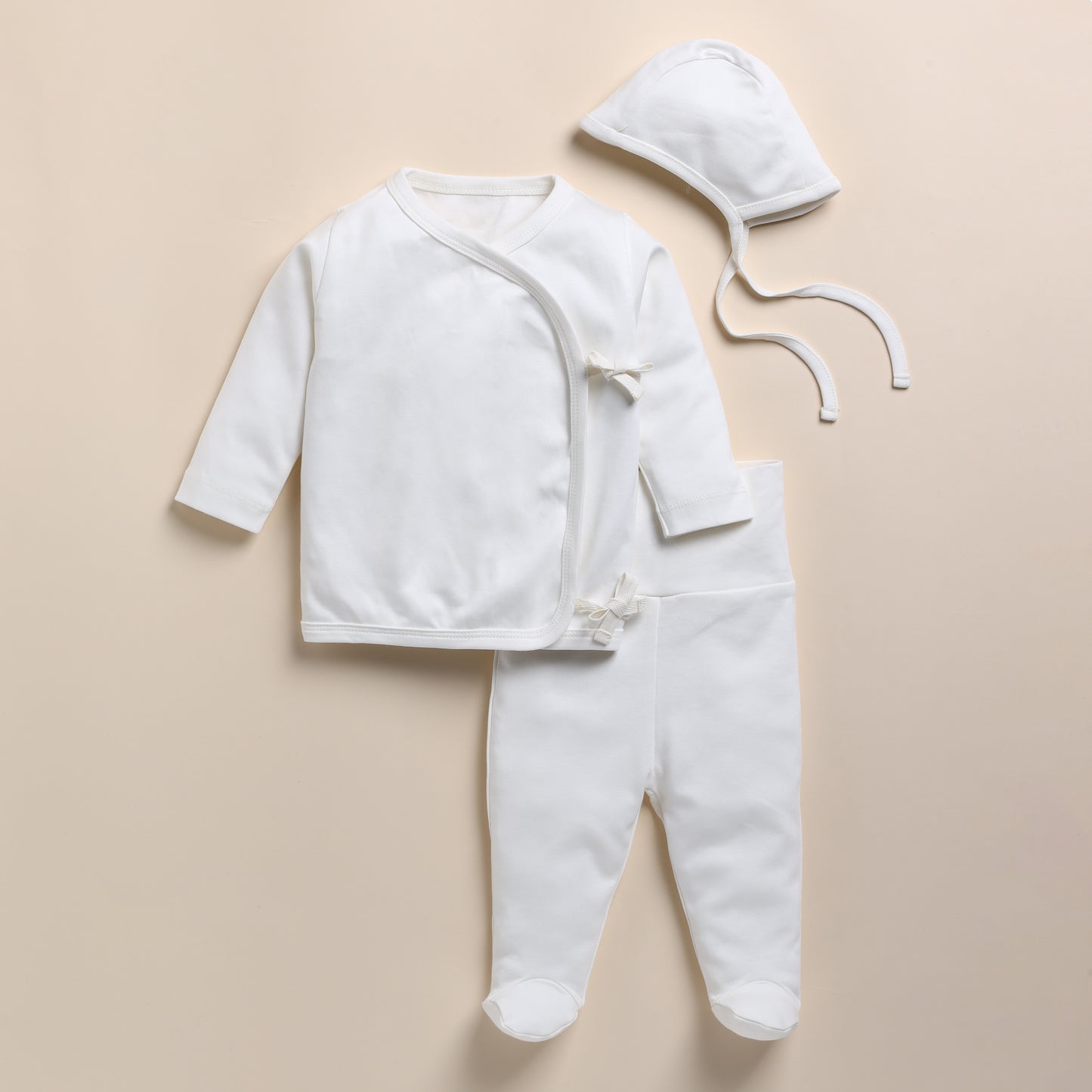 Ecru Organic Layette Set