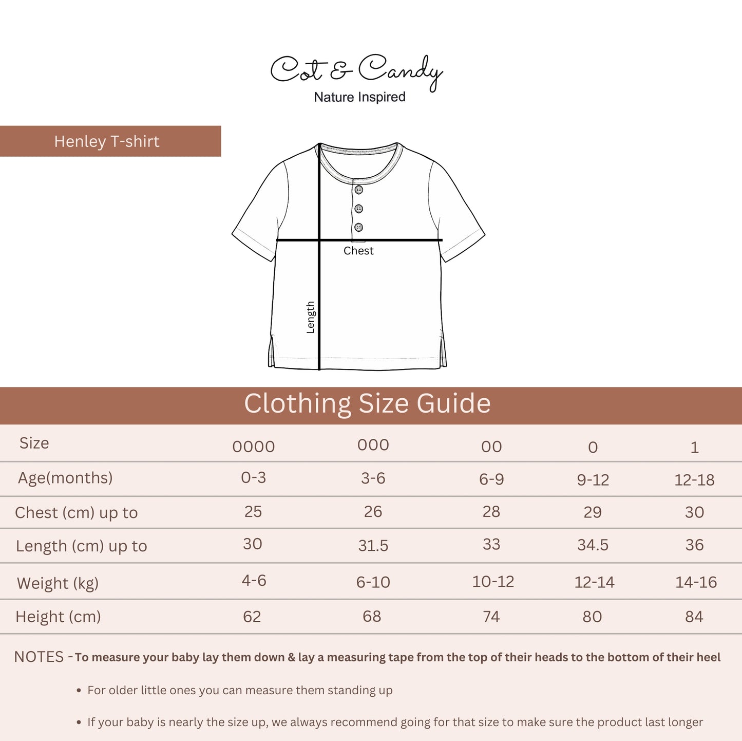 Little Sailor Print Organic Muslin Short Sleeve Henley T-Shirt