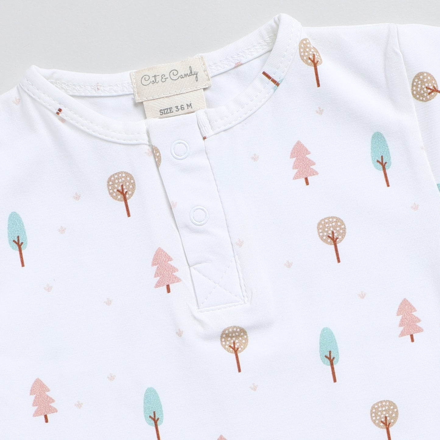 Woodlands Organic Short sleeve Bodysuit