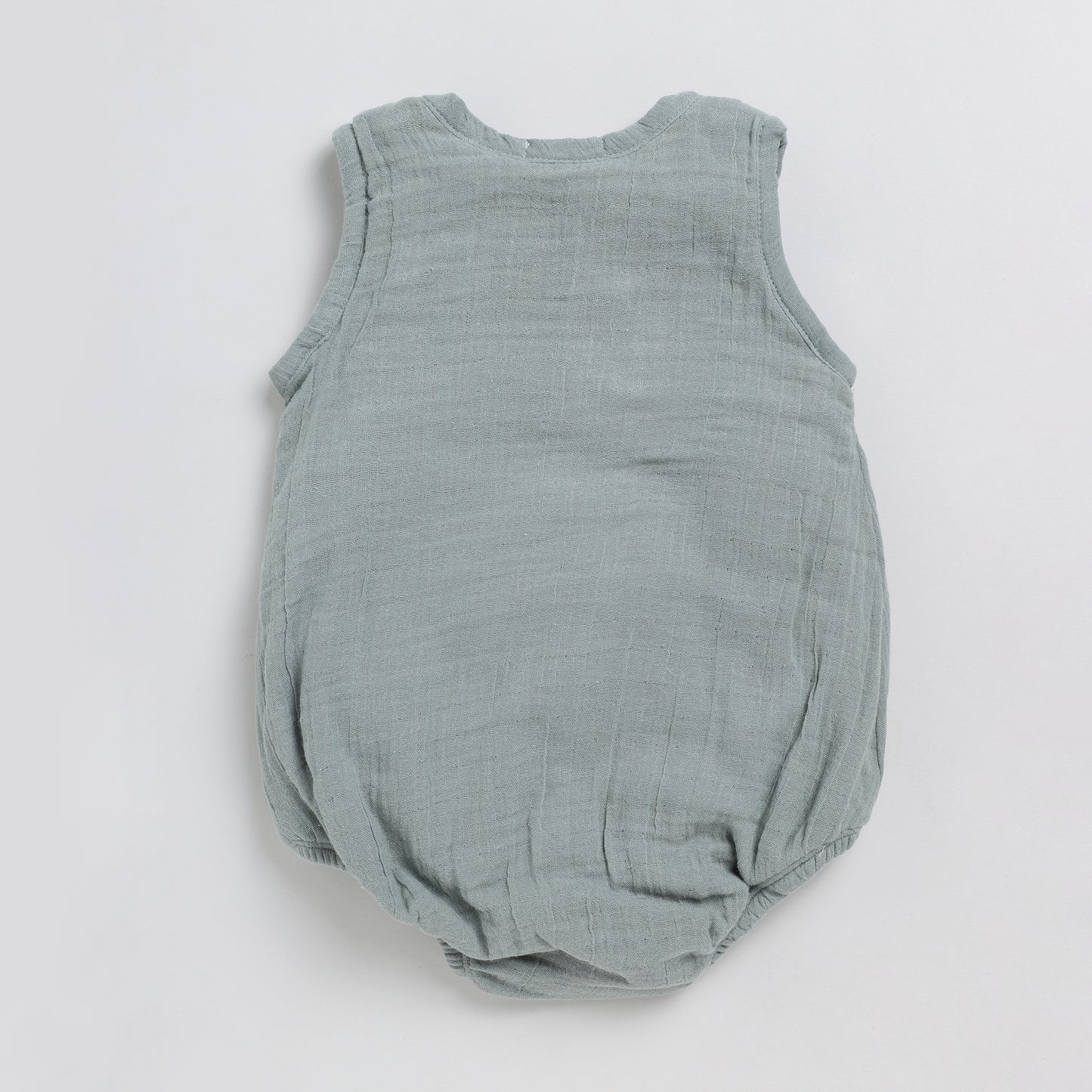 Sage Organic Muslin Bubble Romper