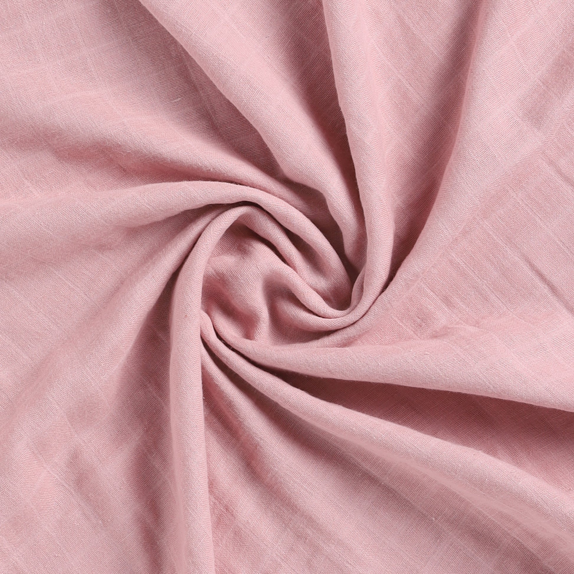 Blush Pink Organic Muslin Swaddle Wrap for infants baby