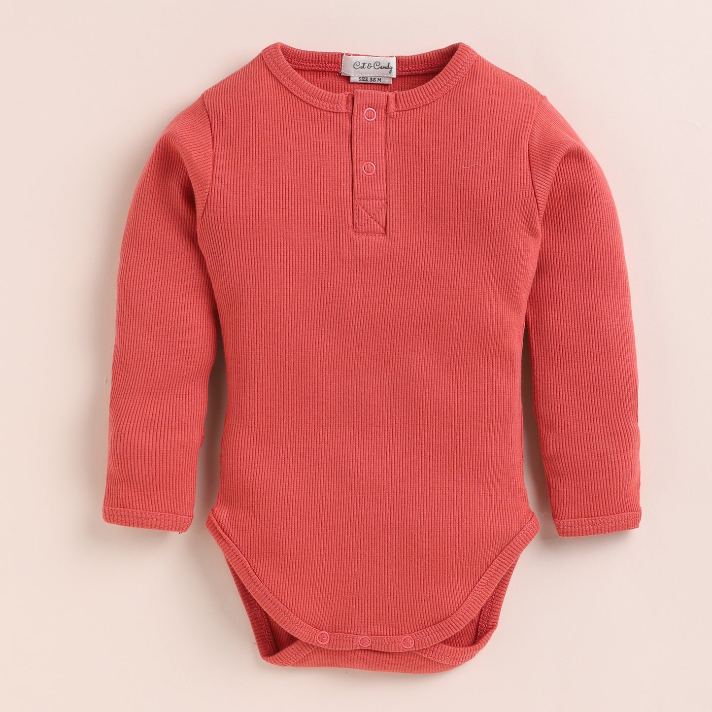 Berry Organic Long Sleeve Bodysuit