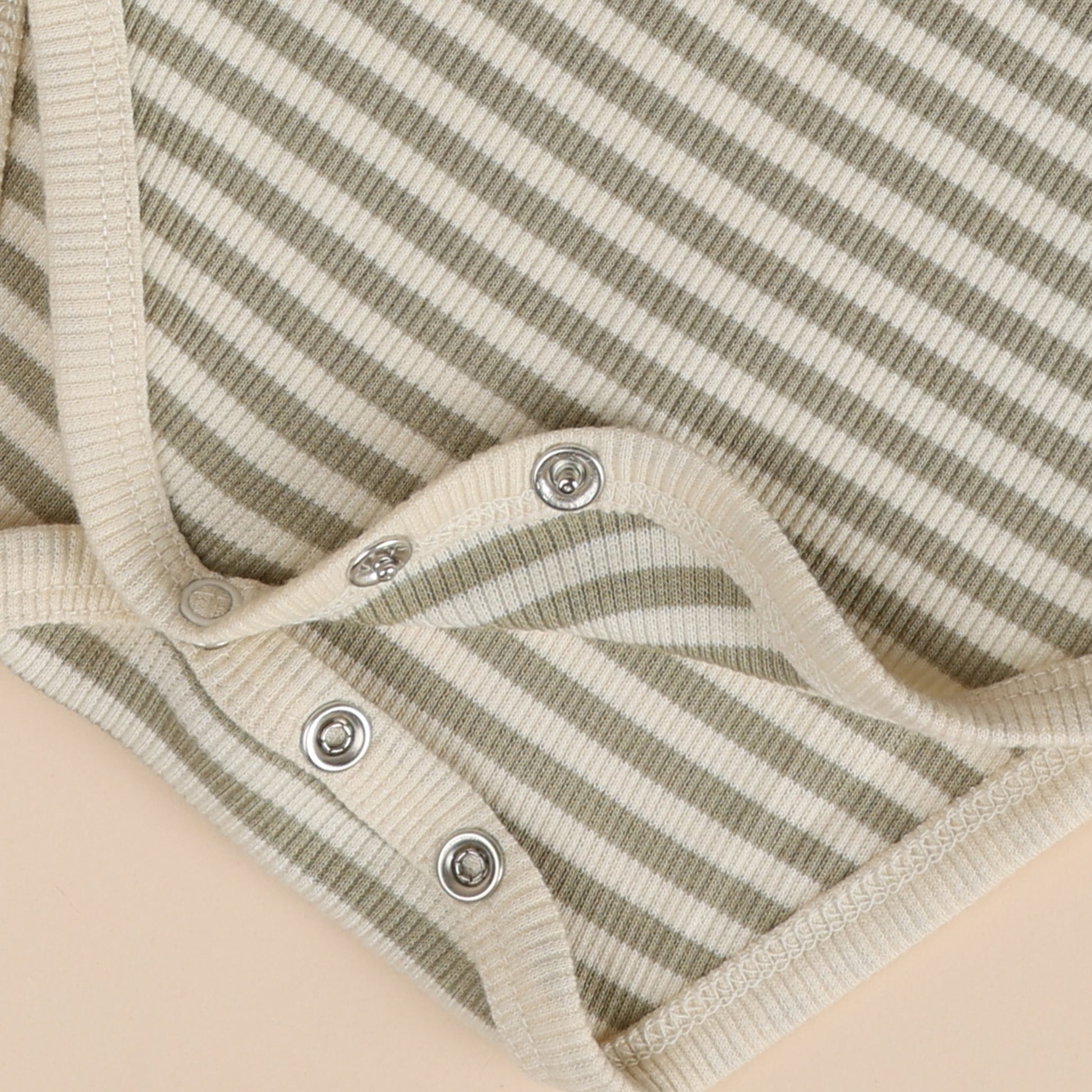 Dewkist Stripe Organic Long Sleeve Bodysuit for 3-6 months baby