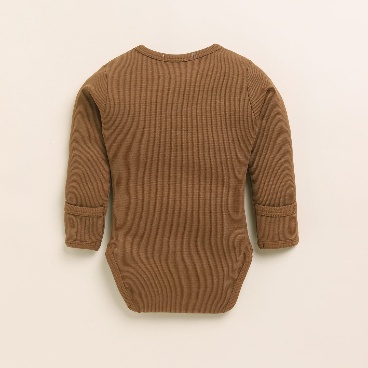 Chocolate Organic Long sleeve Bodysuit
