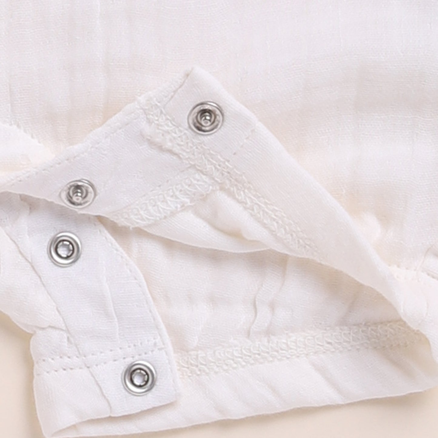 Milk + Picante Organic Muslin Half Romper