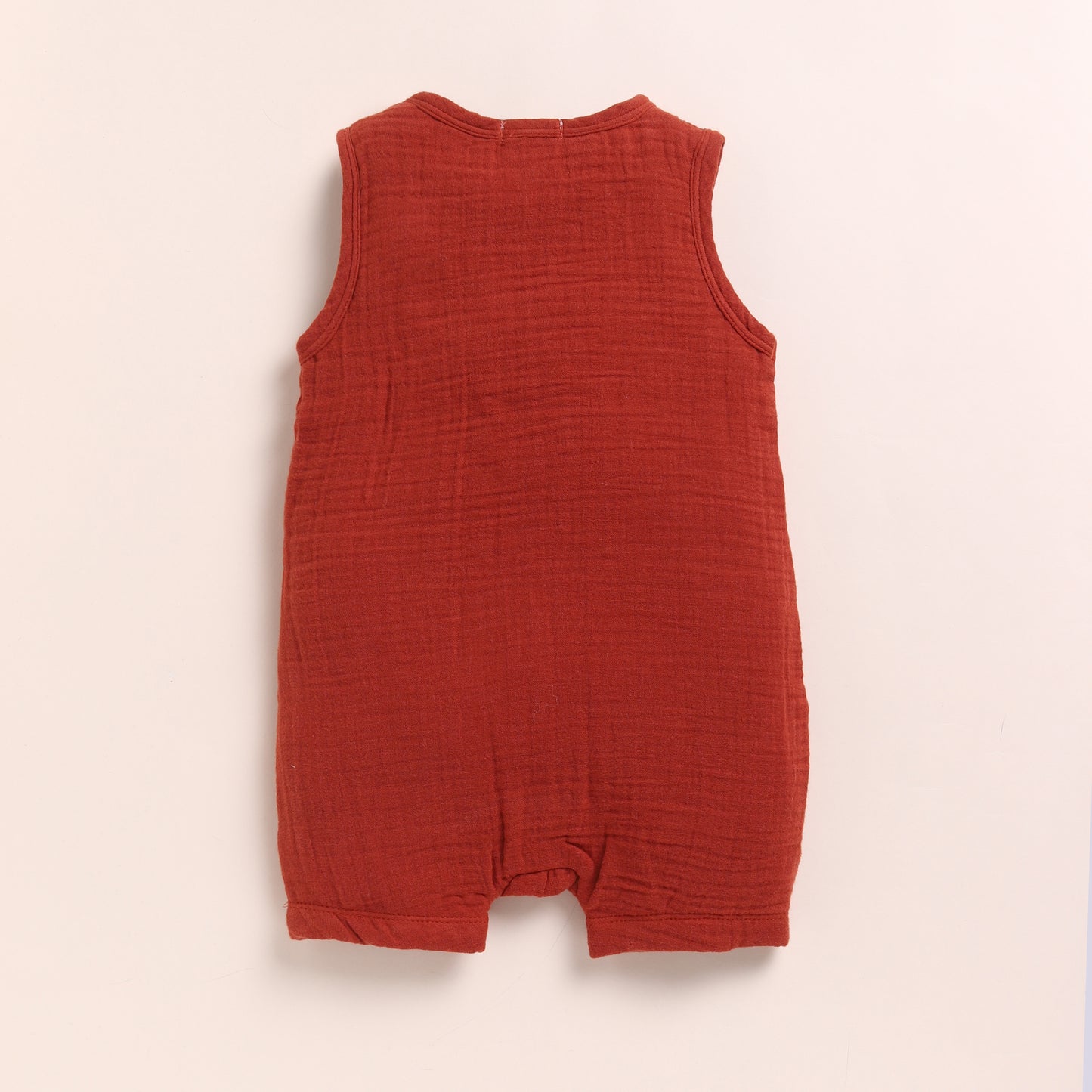 Milk + Picante Organic Muslin Half Romper
