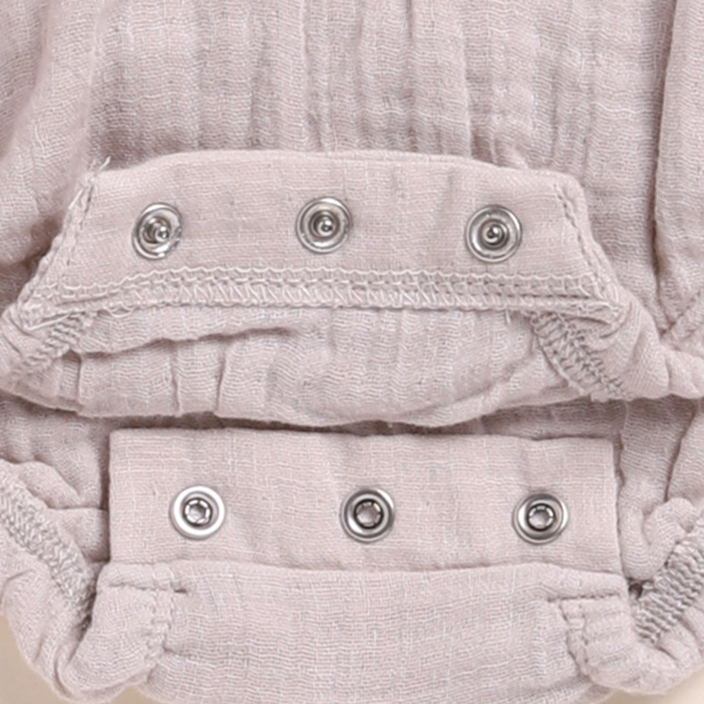 Oatmeal + Picante Organic Muslin Bubble Romper
