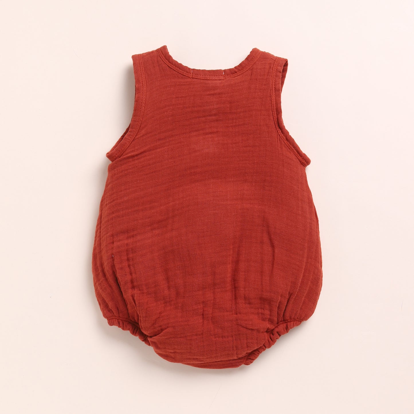 Oatmeal + Picante Organic Muslin Bubble Romper