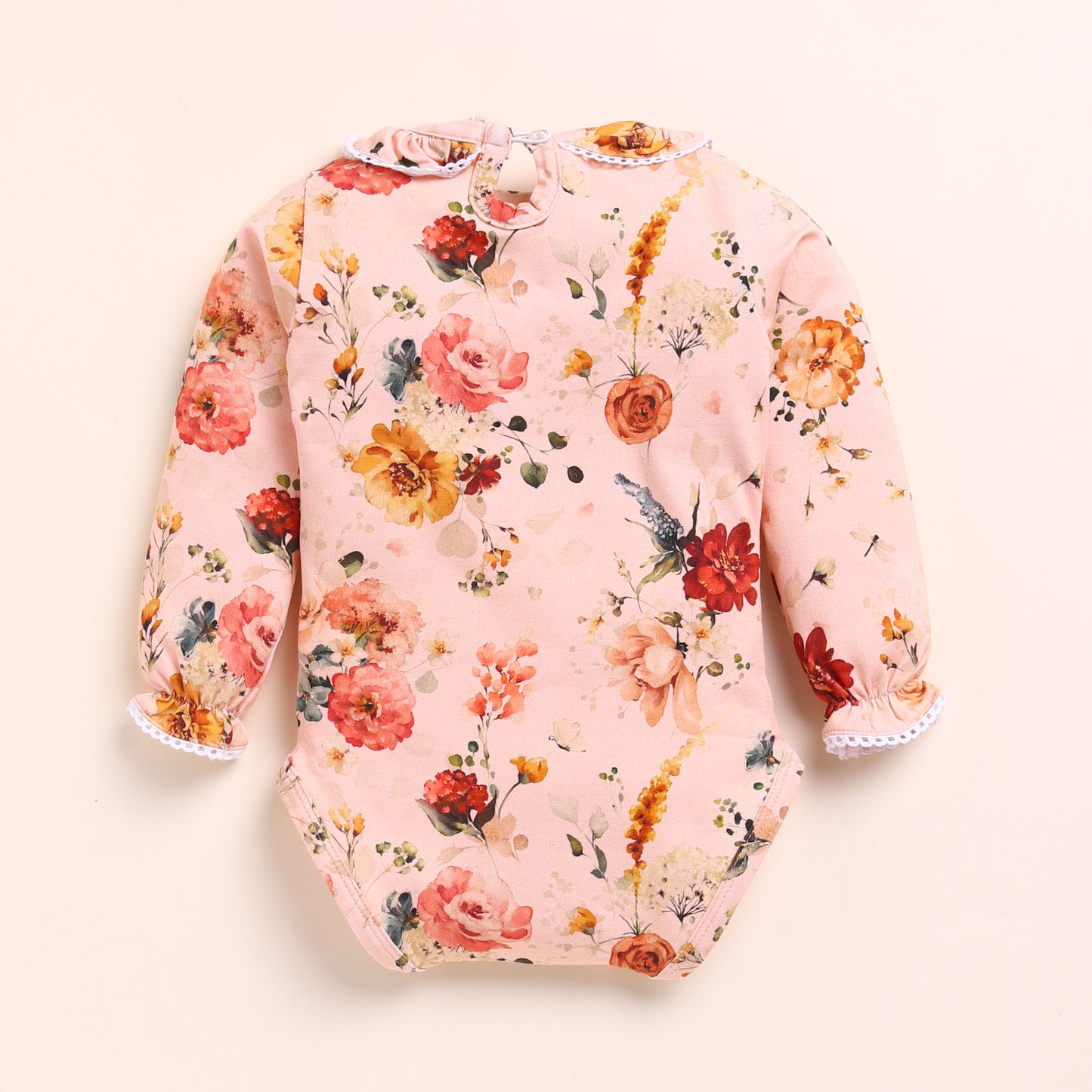 Vintage Floral + Floras Organic Long Sleeve Bodysuits - Pack Of 2
