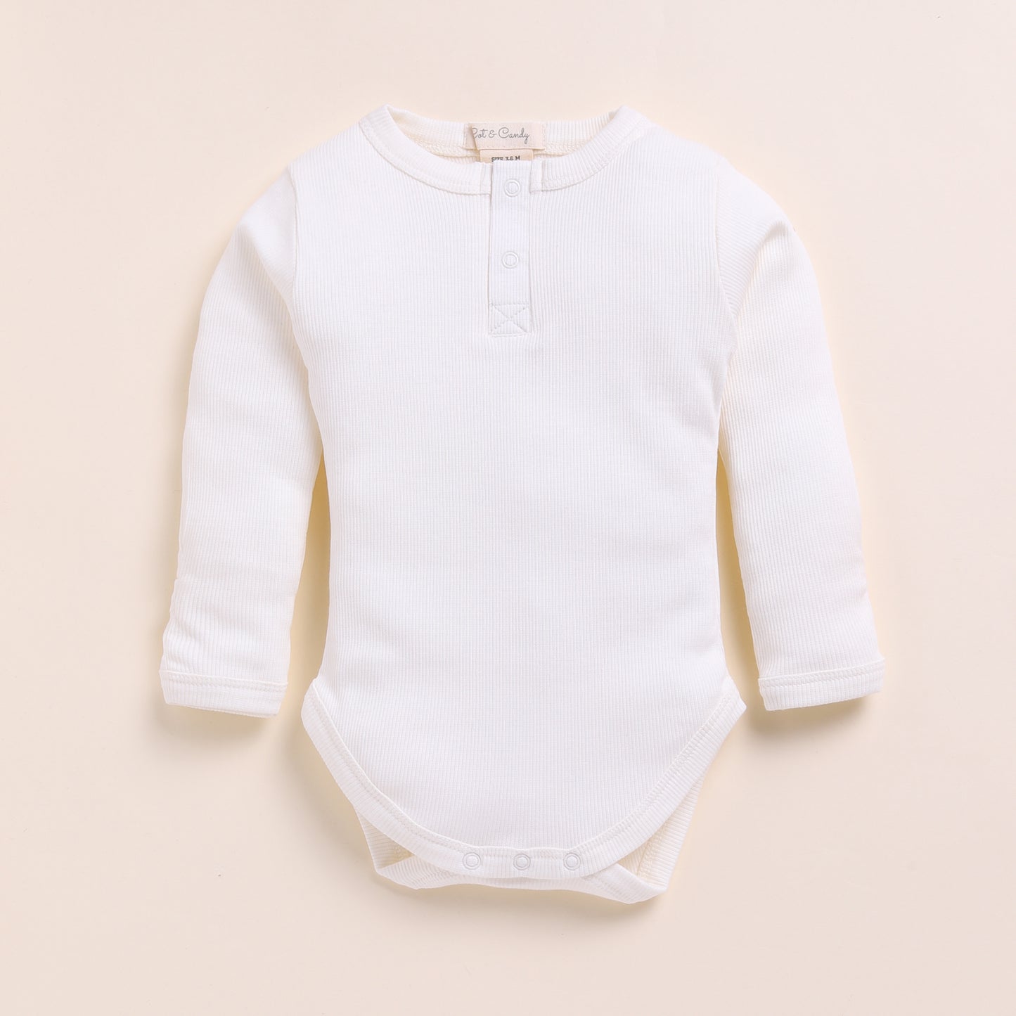 White + Ginger Gingham Cord Set Long Sleeve Bodysuit With Leggings - Pack Of 2