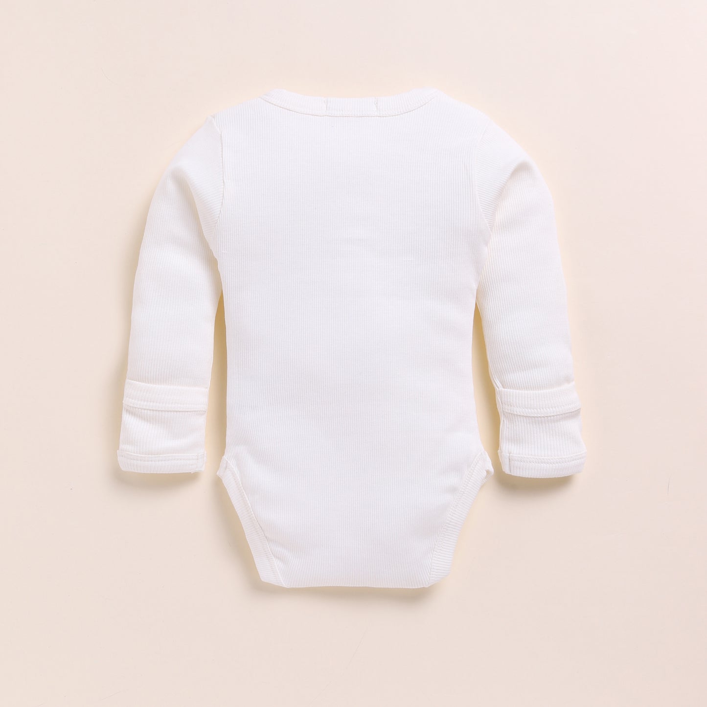 White + Orchid Gingham Cord Set Long Sleeve Bodysuit With Leggings - Pack Of 2
