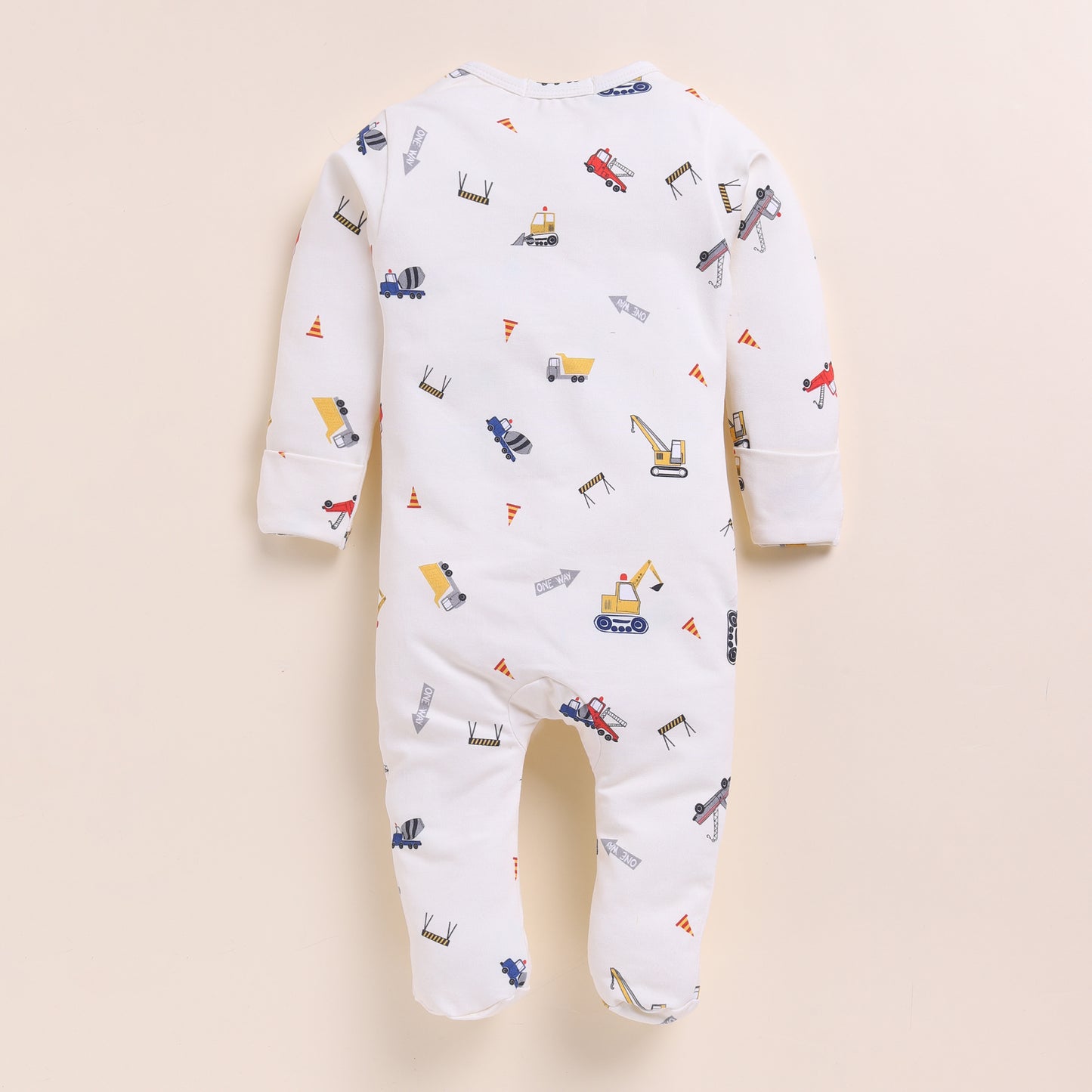 Sage + Construction Organic Zipsuits Pack Of 2