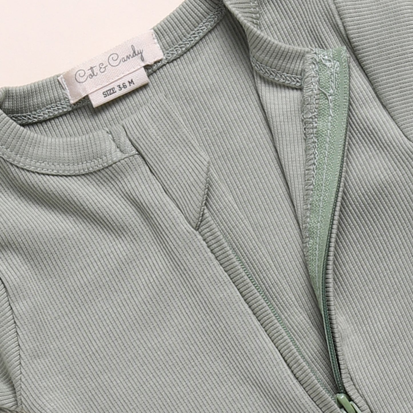 Sage + Construction Organic Zipsuits Pack Of 2