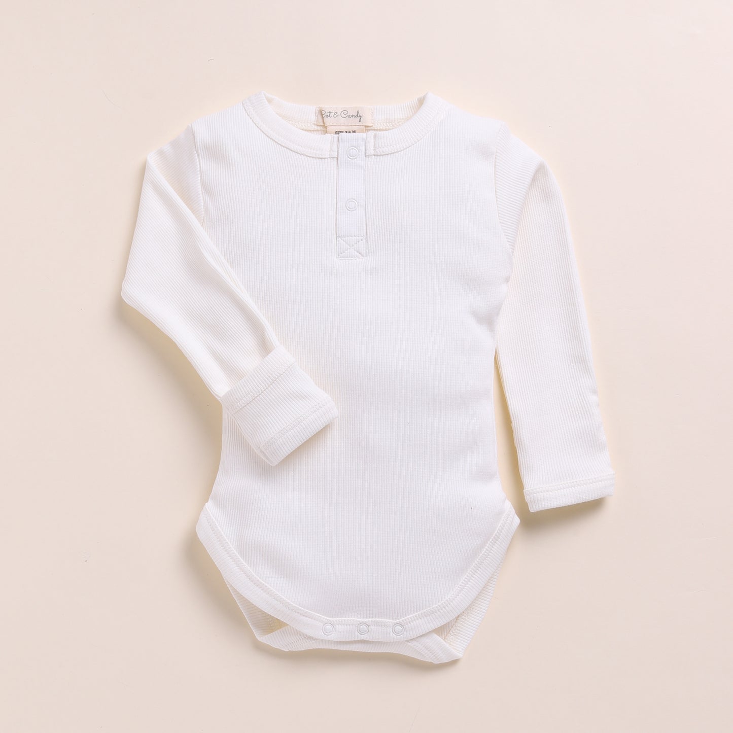 White + Ginger Gingham Cord Set Long Sleeve Bodysuit With Leggings - Pack Of 2