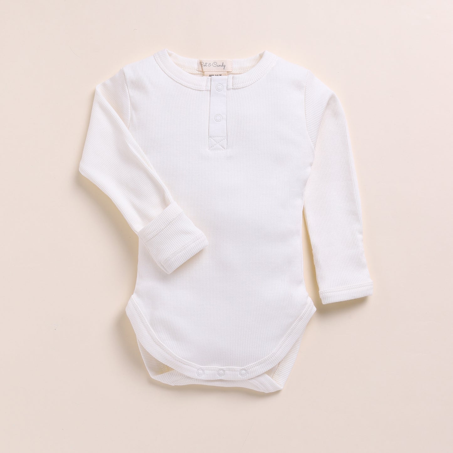 White + Construction Print Organic Long Sleeve Bodysuits - Pack of 2