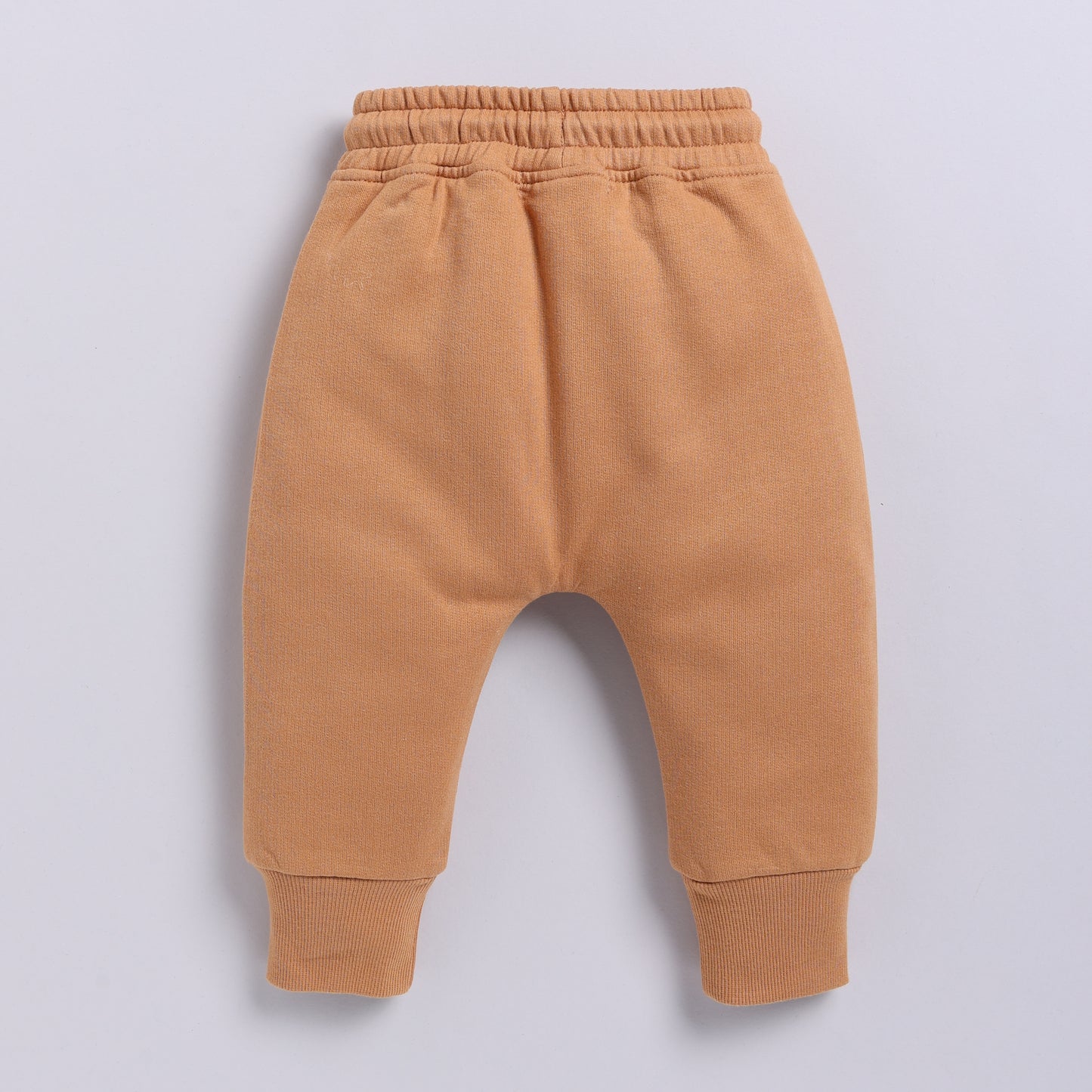 Shop biscuit color organic fleece Sweatshirt & jogger set for your 3 months to 5 years baby - CotandCandyBaby