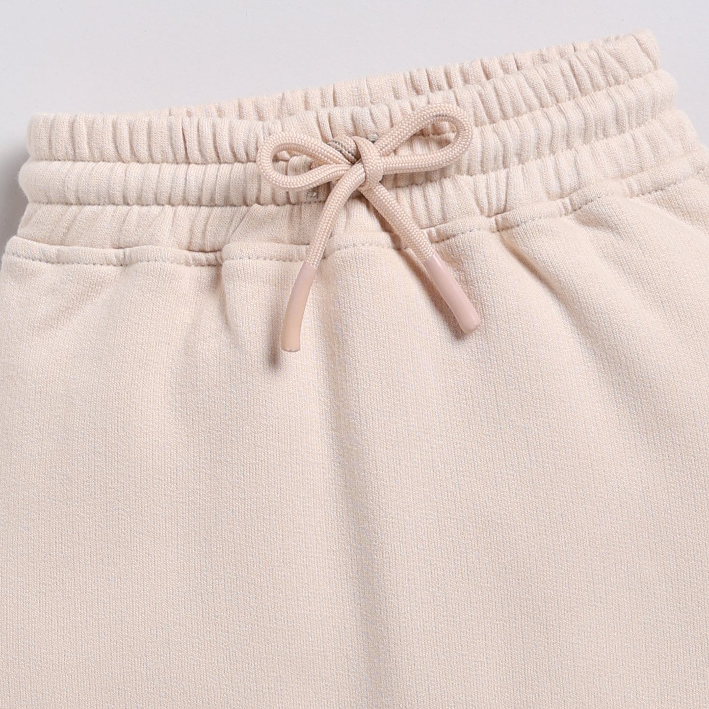 Order almond color organic fleece Sweatshirt & jogger set for your 2-3 years baby - CotandCandyBaby