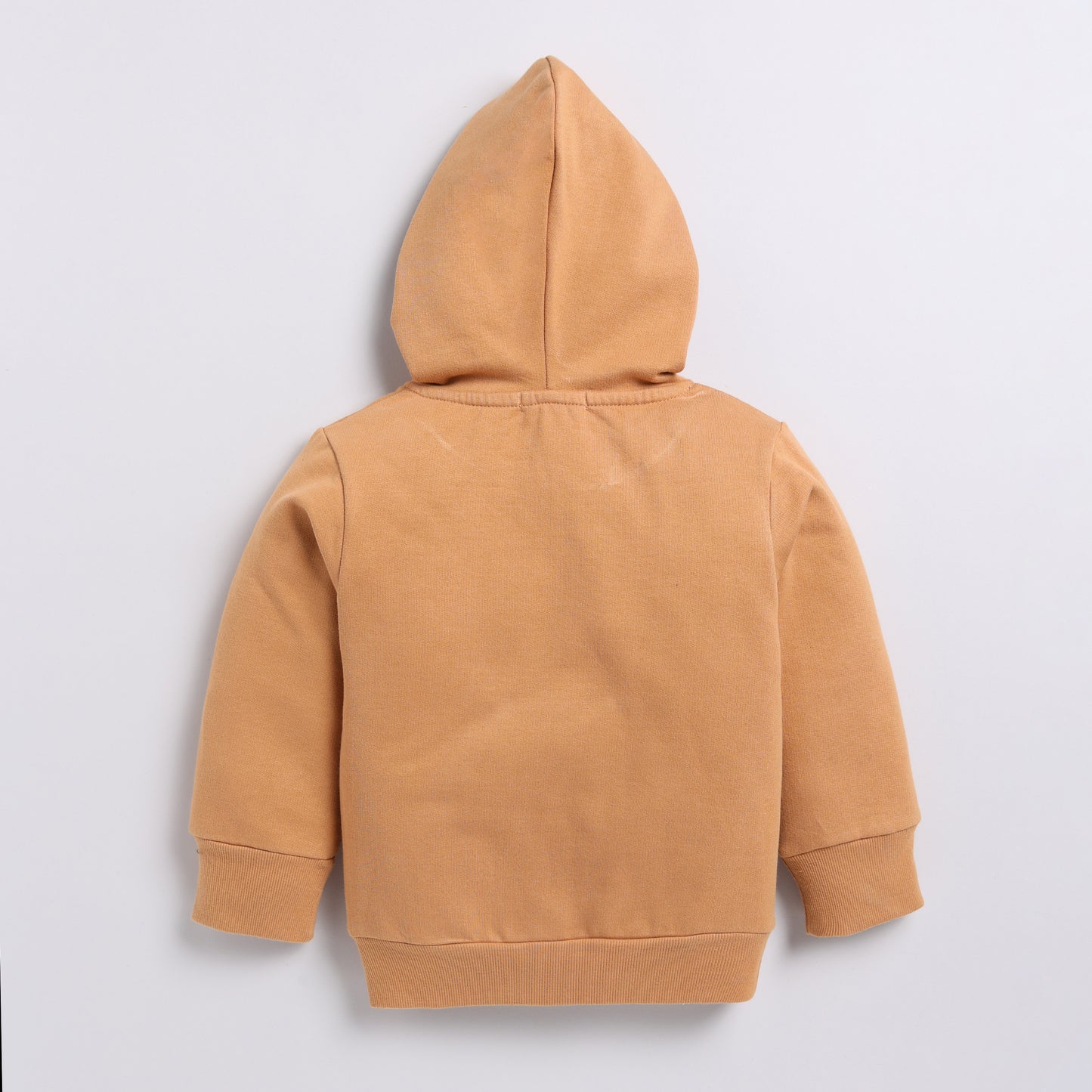 Best biscuit color organic fleece hoodie & jogger set for your 3 months to 5 years baby - CotandCandyBaby
