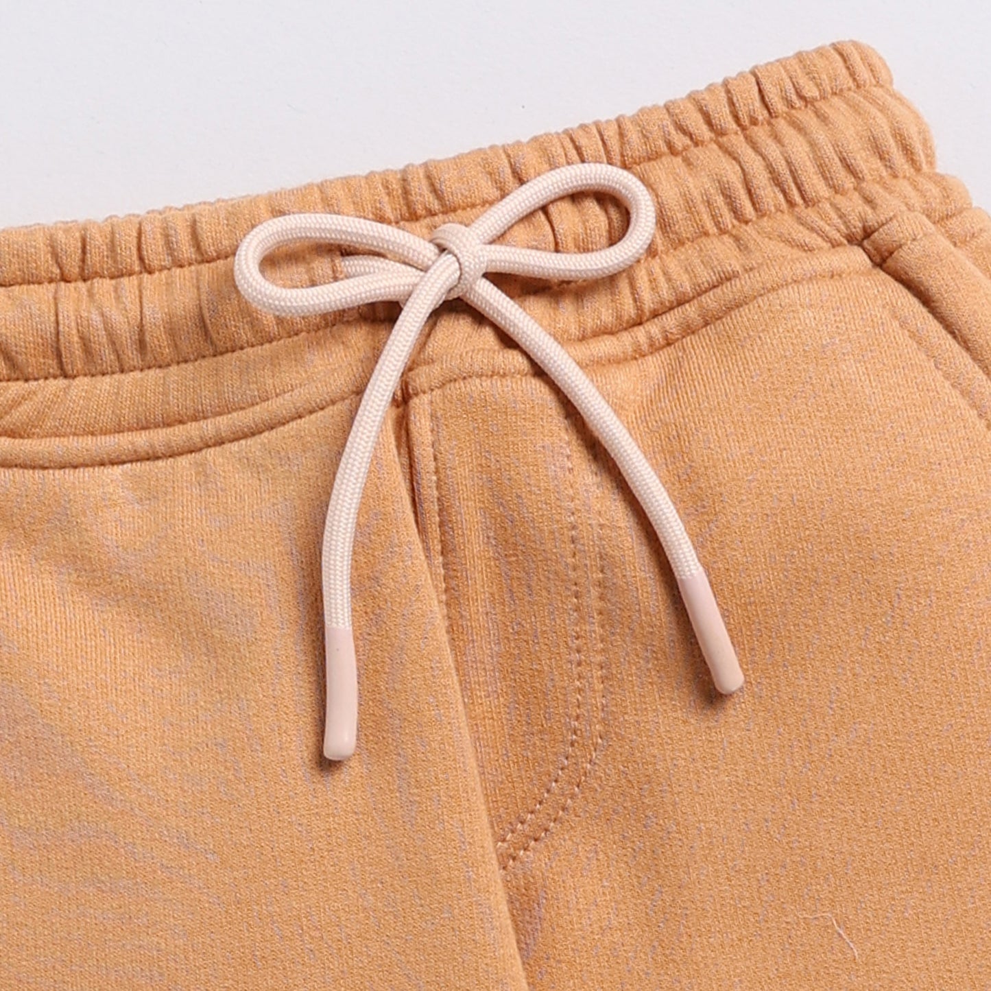 Shop biscuit color organic fleece hoodie & jogger set online for your 3 months to 5 years baby - CotandCandyBaby