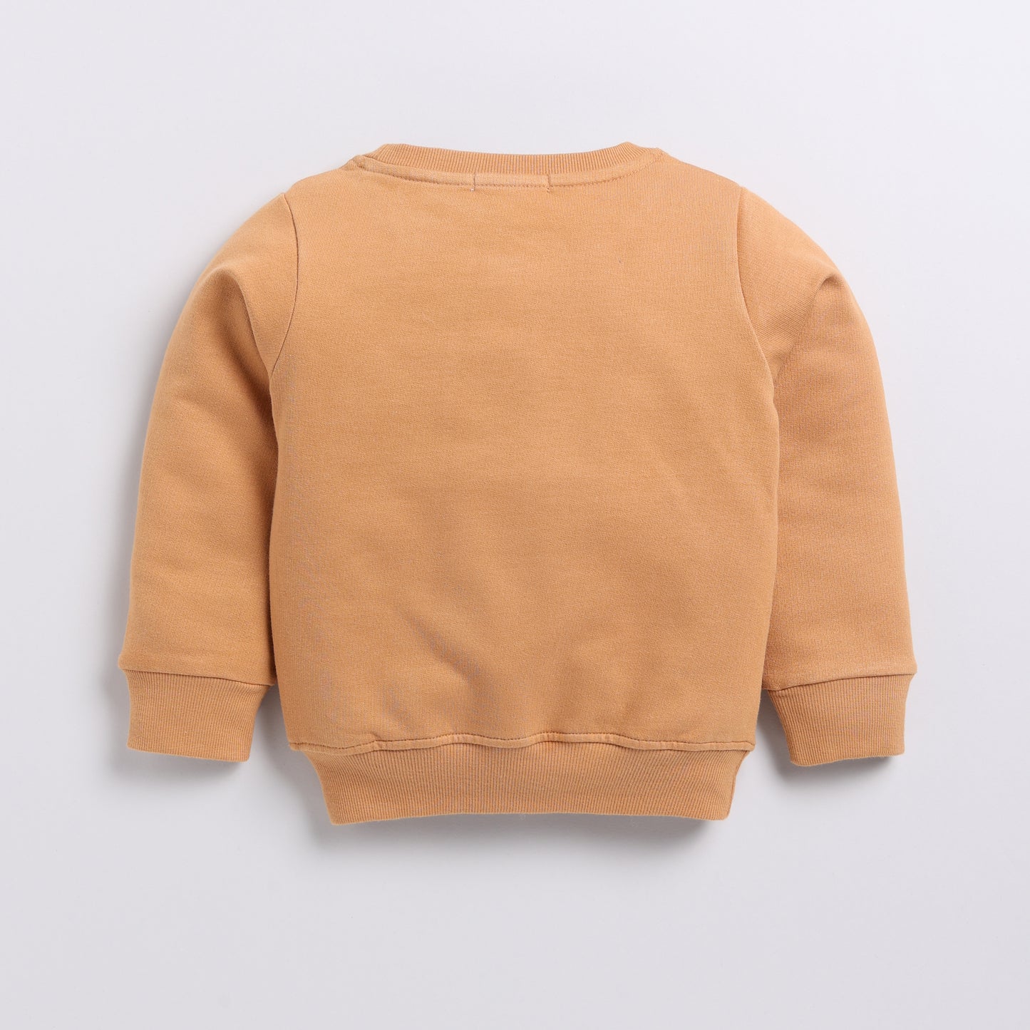 Find biscuit color organic fleece Sweatshirt & jogger set for your 3 months to 5 years baby - CotandCandyBaby