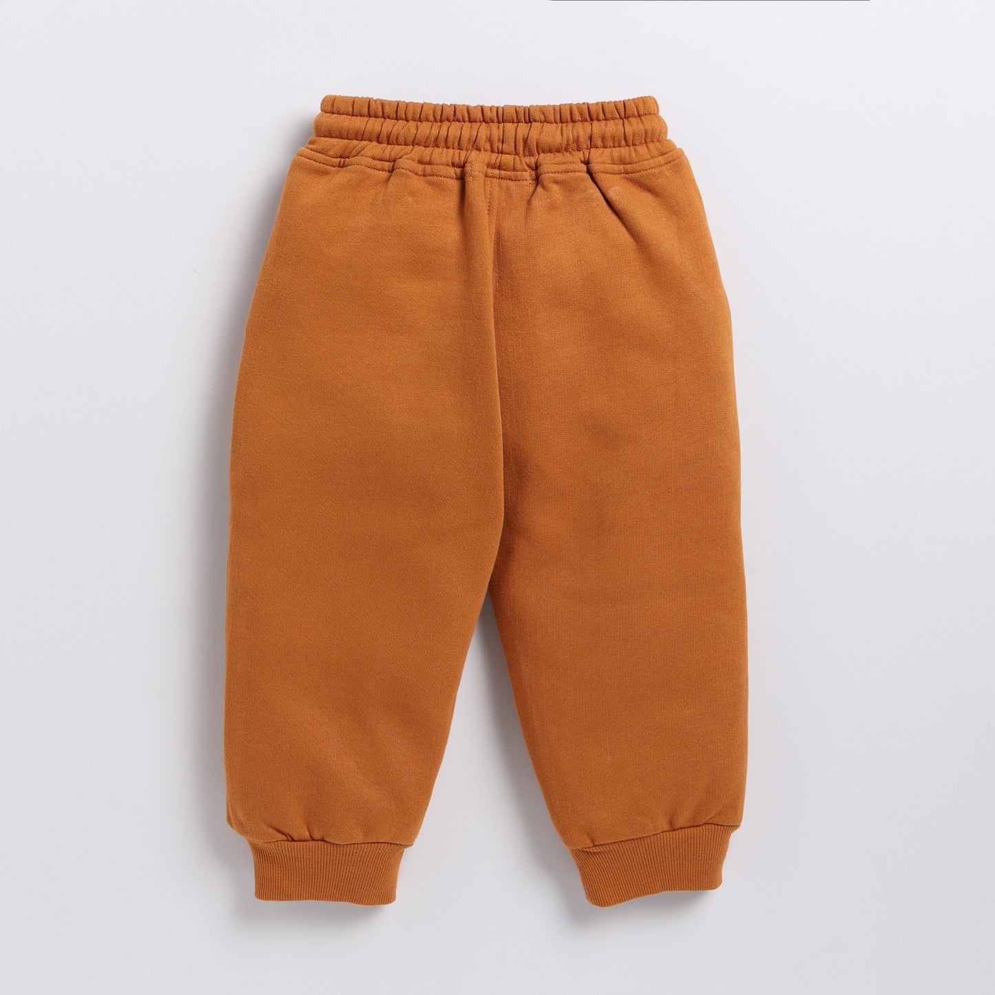 Order pumpkin spice color organic fleece hoodie & jogger set for your 3 months to 5 years baby - CotandCandyBaby