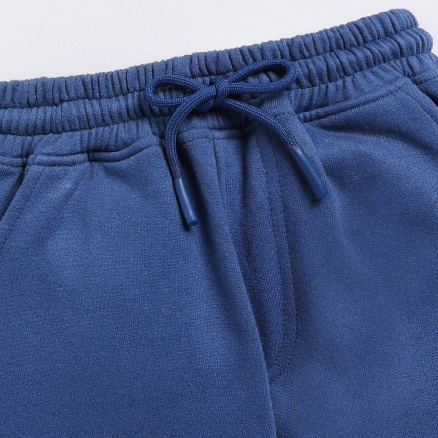 Get dark blue color organic fleece relaxed jogger for your 3 months to 5 years baby - CotandCandyBaby