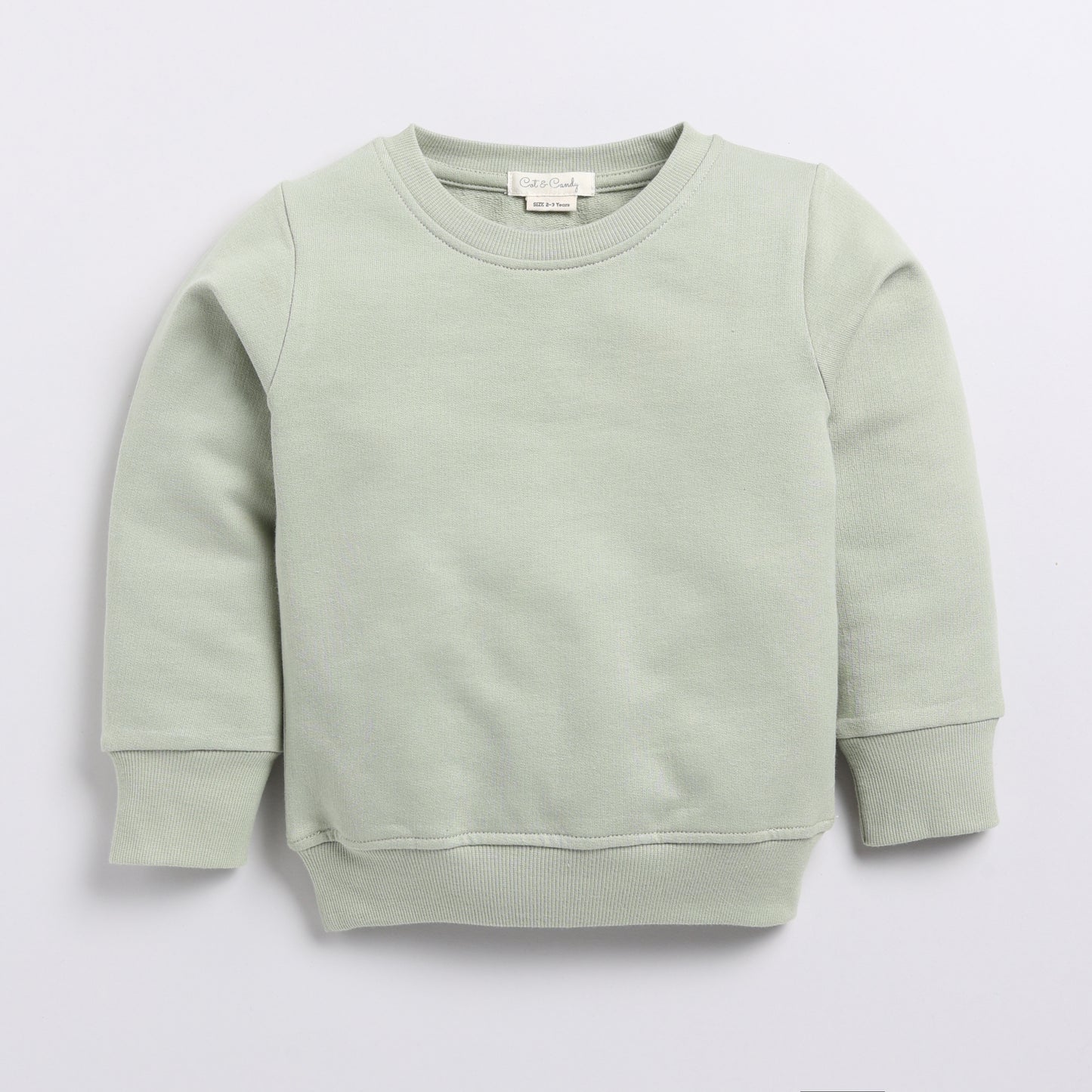 Find tea color organic fleece Sweatshirt & jogger set for your 3 months to 5 years baby - CotandCandyBaby