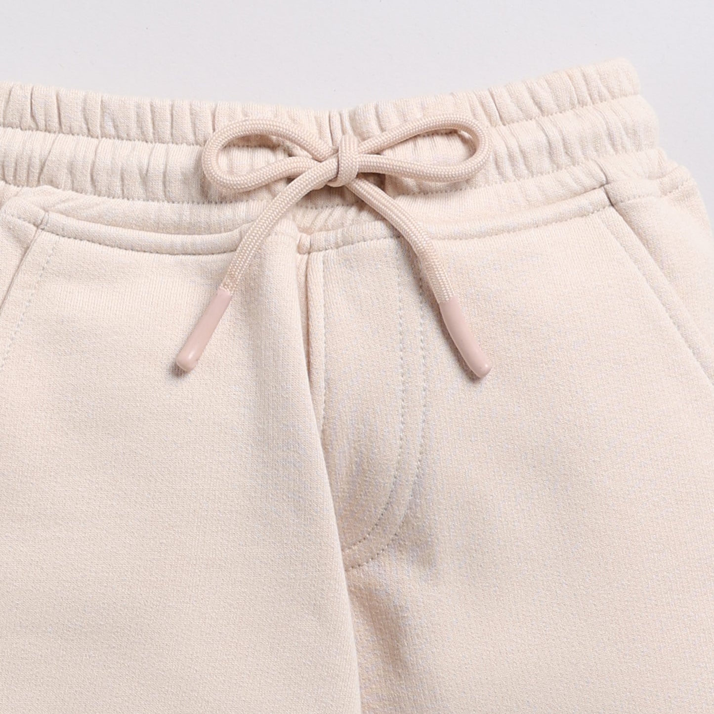 Purchase almond color organic fleece Sweatshirt & jogger set for your 3 months to 5 years baby - CotandCandyBaby